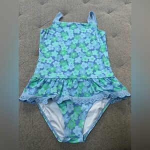 NWT BEAUFORT BONNET CO GRACE BAY BATHING SUIT NAPLES GRAND GARDEN BLUE AND GREEN